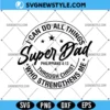 Super Dad Svg PNG