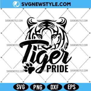 Tiger Pride SVG Png