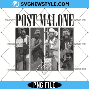 Vintage Post Malone Png