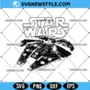 Star Wars Millennium Falcon Svg