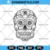Halloween Sugar Skull Svg