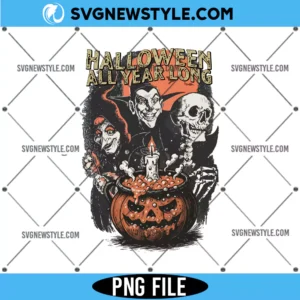 Halloween All Year Long PNG