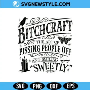 Bitchcraft Svg