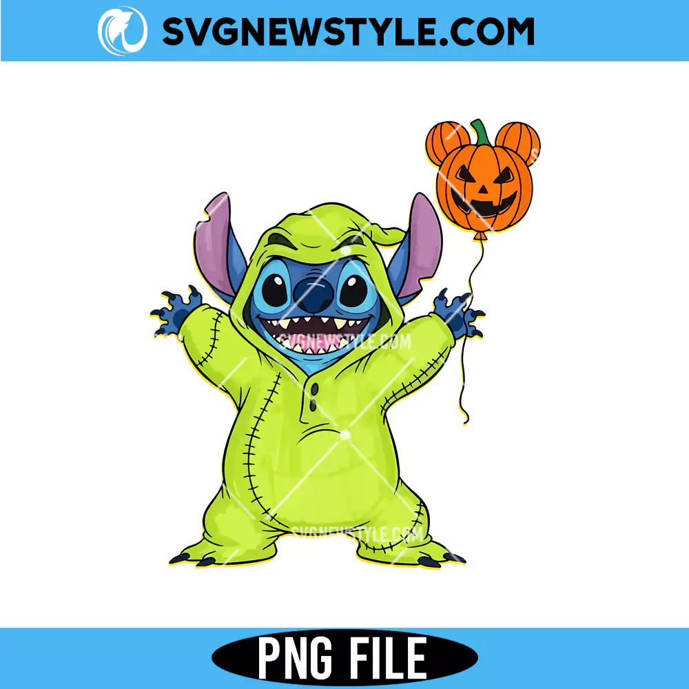 Stitch Pumpkin Halloween PNG File, Disney Stitch Halloween PNG, Digital Download 1 Stitch Pumpkin Halloween PNG File