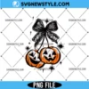 Cherries Pumpkin Png, Fall Coquette Bow Png, Digital Download 2 Cherries Pumpkin Png