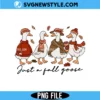Fall Goose PNG, Autumn Goose Shirt Png, Digital Download 2 Fall Goose PNG