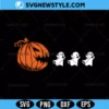 Ghost Cute Svg, Pumpkin Svg, PNG, DXF, EPS for Cricut and Silhouette 3 Ghost Cute Svg
