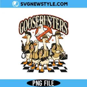 Goosebusters Halloween PNG, Funny Halloween Goose PNG, Digital Download