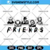 Halloween Horror Friends Svg File, Creepy Friends SVG, Png, Digital Download 2 Halloween Horror Friends Svg File