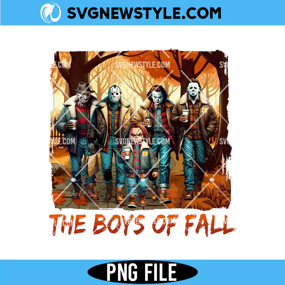 Halloween KIller Png, The Boys Of Fall Png, Digital Download for Cricut 1 Halloween KIller Png