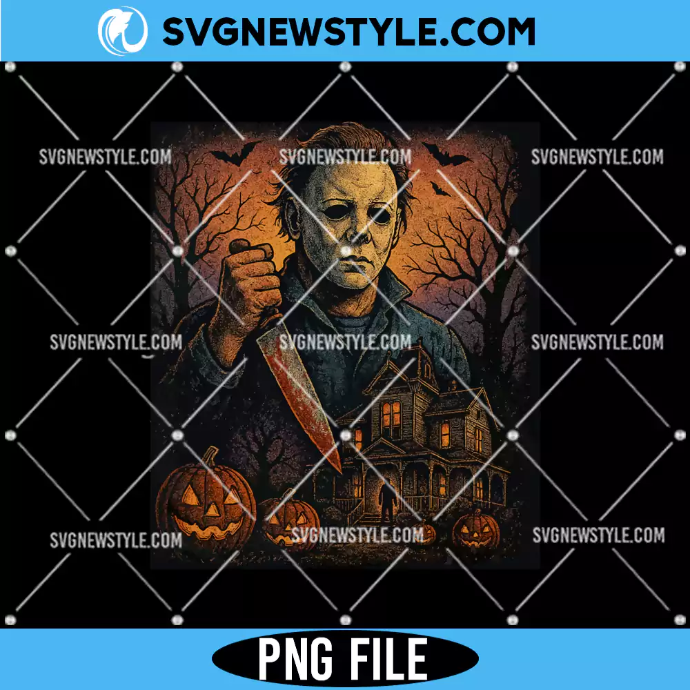 Haunted House Horror Scene Png, Creepy Halloween PNG, Digital Download 1 Haunted House Horror Scene Png