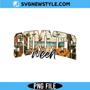 Horror Summerween Png, Killers Summer Vibes Png, Digital Download