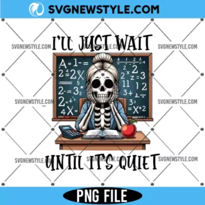 I'll just wait until it's quiet Png