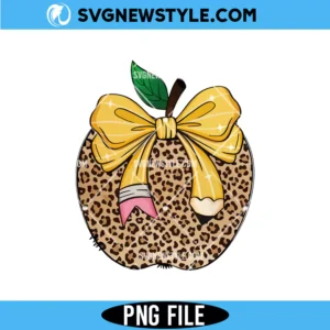 Leopard Coquette Apple png