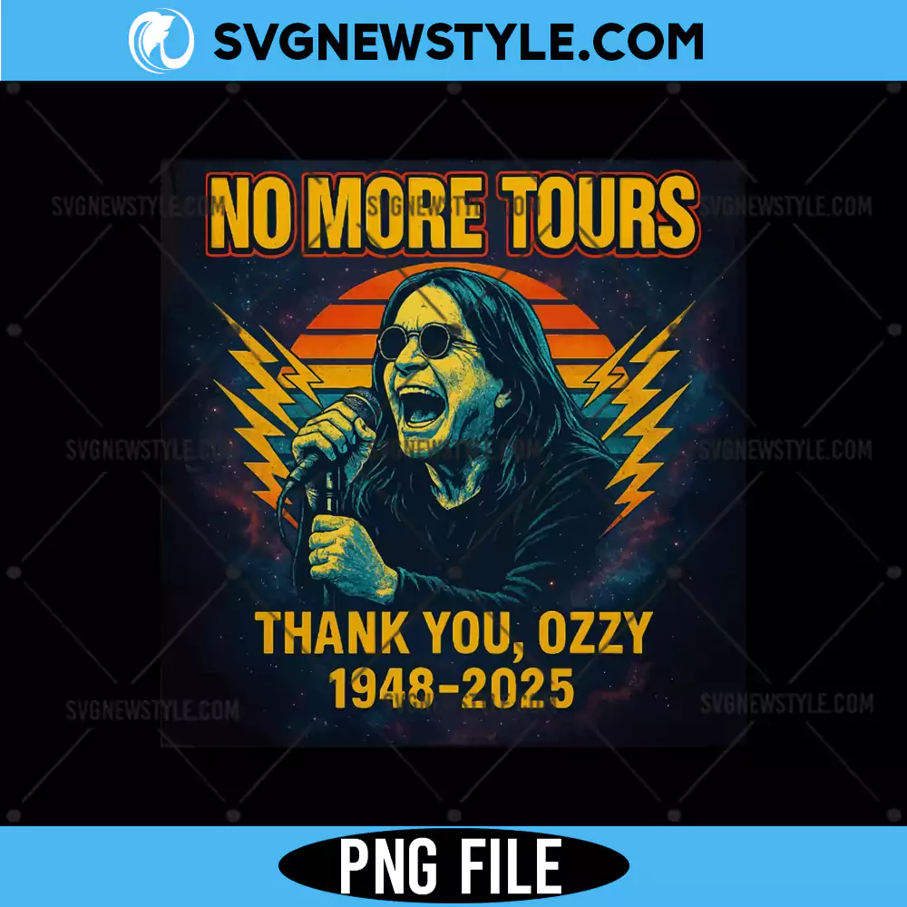 RIP Ozzy Png, Ozzy Osbourne Final Tour Png, Digital Download 1 RIP Ozzy Png