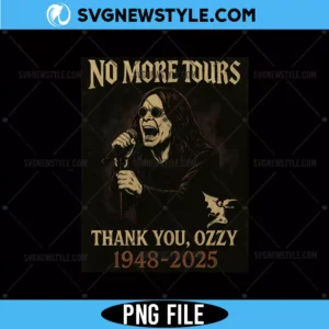 RIP Ozzy Osbourne Tribute PNG