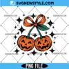 Pumpkin Cherries Png, Pumpkin Bow Png, Digital Download 2 Pumpkin Cherries Png