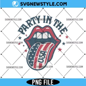 USA flag Groovy America Png