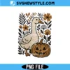 Goose Halloween Fall Png, Funny goose Halloween Png, Digital Download 3 Goose Halloween Fall Png