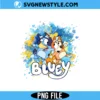 BLUEY And BINGO Watersplash PNG