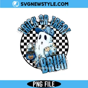 Halloween Blue Denim Ghost Png File, Boo Ghost Coquette Png, Digital Download