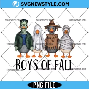 Boys of fall Halloween Png files