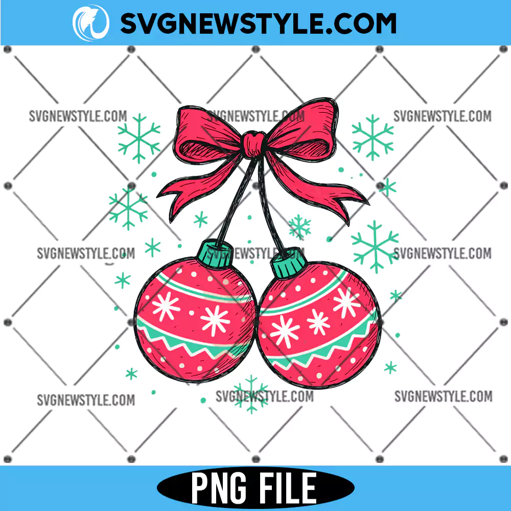 Coquette Christmas Cherries Png, Holly Jolly Png, Instant Download 1 Coquette Christmas Cherries Png