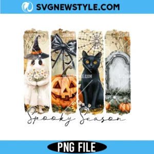 Coquette Fall Pumpkin Png, Halloween Brushstroke Sublimation, Digital Download