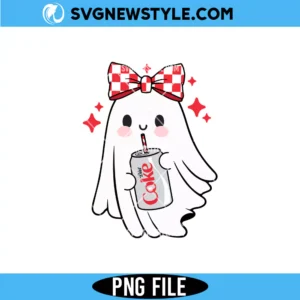 Cute Diet Soda Ghost PNG