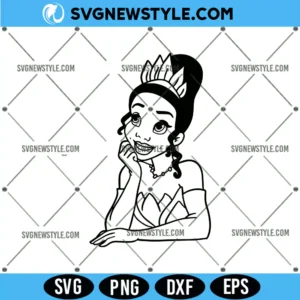 Disney Princess Frog Svg