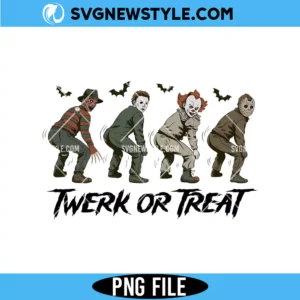 Halloween Twerk or Treat Png