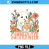 Ghost Summer Halloween Png, Halloween cocktail summer Png, Digital Download 2 Ghost Summer Halloween Png