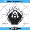 Ghostface Heart Hands PNG