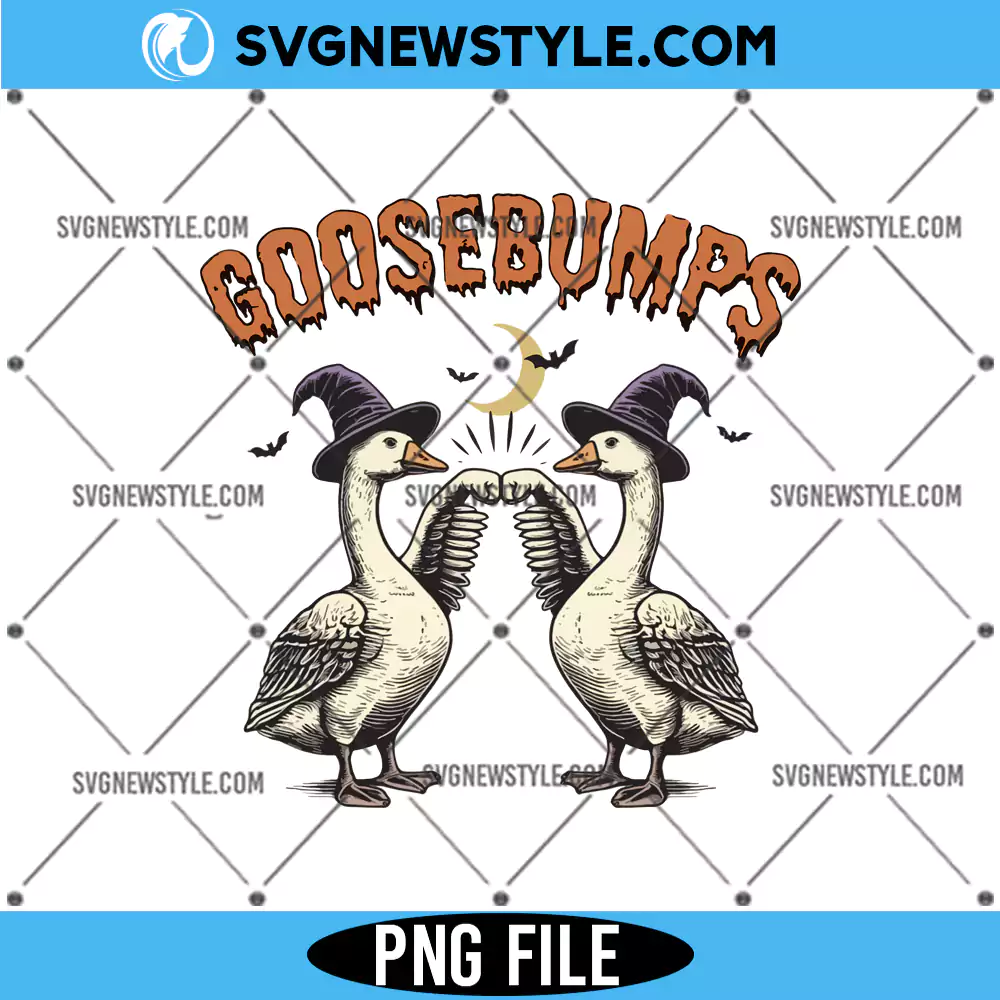 Goosebumps Halloween Png, Halloween clipart PNG, Digital Download for Cricut 1 Goosebumps Halloween Png