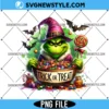 Grinch Halloween Bat PNG