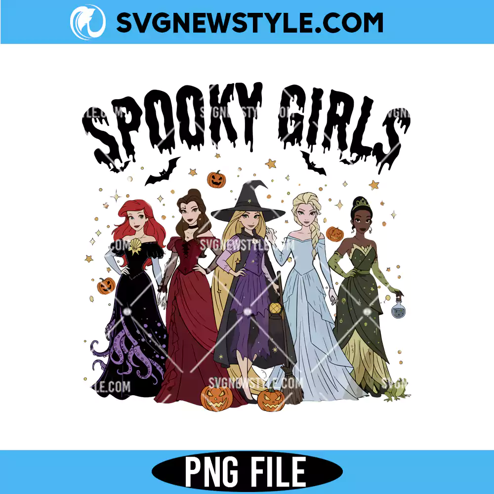 Halloween Princess Png, Trick Or Treat Png, Digital Download 1 Halloween Princess Png