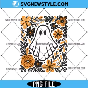 Boho Floral Fall Png