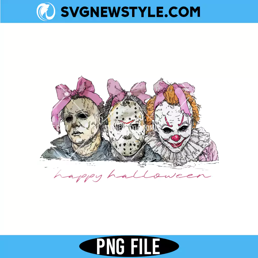 Horror Coquette Bow Png, Scary Movies Png, Digital Download 1 Horror Coquette Bow Png