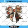 Christmas Coquette bow Png sublimation, Reindeer snowman png, Digital Download 3 Christmas Coquette bow Png sublimation