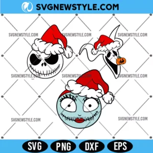 Jack and Sally SVG Bundle