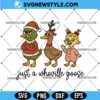 Just a Christmas Goose Svg, Silly Christmas Goose Svg, PNG Digital Download 3 Just a Christmas Goose Svg