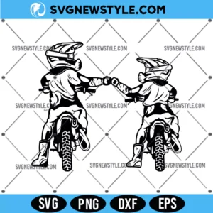 Kids Motocross SVG