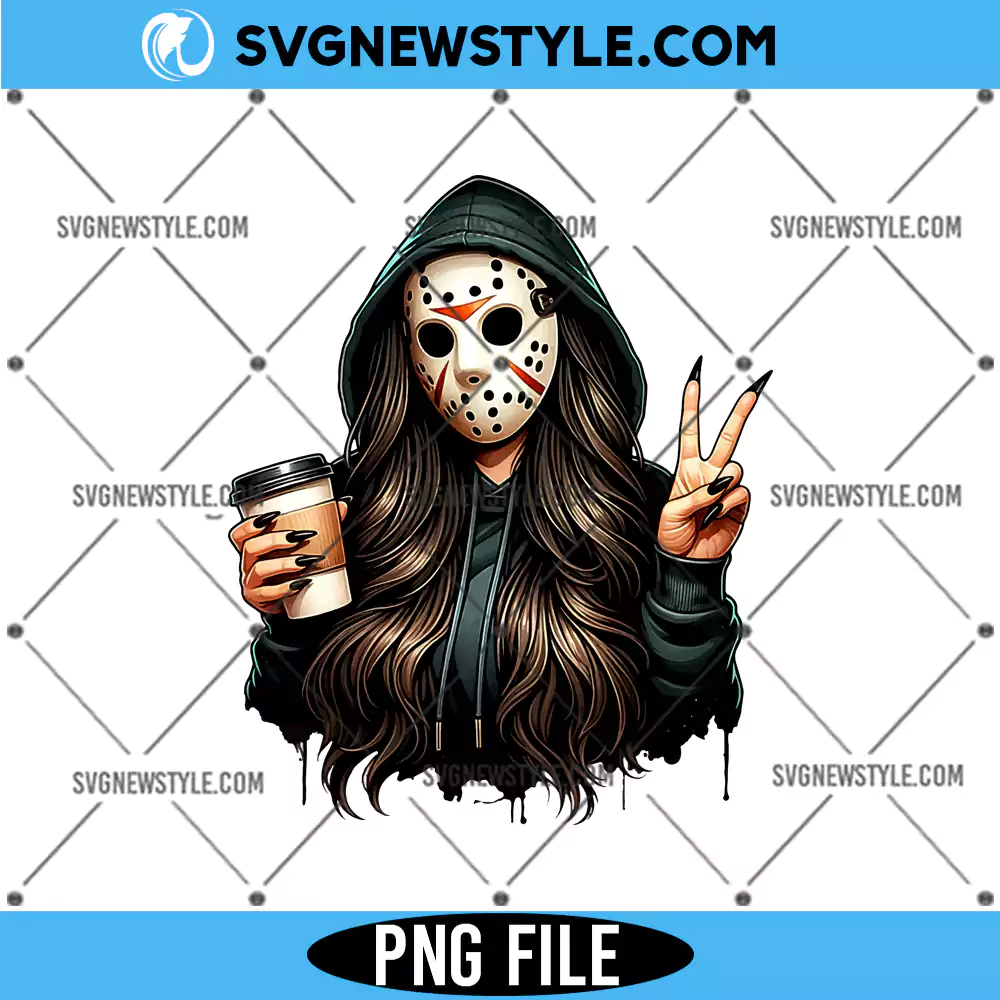 Killer Mama Dark Brown Hair Png, Horror mom PNG, Digital Download 1 Killer Mama Dark Brown Hair Png