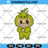 Labubu Grinch SVG, Labubu Clipart, PNG, DXF & EPS Instant Download 3 Labubu Grinch SVG