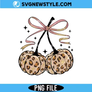 Halloween Thanksgiving Pink October Png, Leopard Pumpkin PNG,  Digital Download