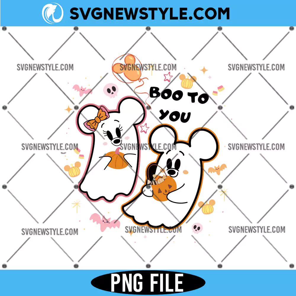Mickey and Minnie Mouse Ghost Png, Disney Halloween ghost PNG, Digital Download 1 Mickey and Minnie Mouse Ghost Png