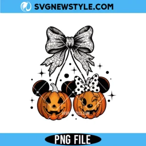 Pumpkin Mickey And Friends Png, Disney Pumpkin PNG, Digital Download