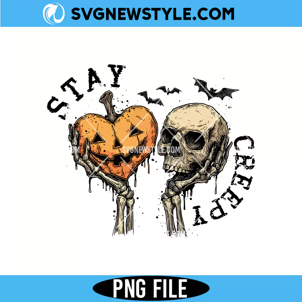 Skeleton Hand Spooky Png, Stay Creepy PNG, Digital Download 1 Skeleton Hand Spooky Png