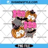 Boo Ghost Coquette Png, Checkered Ghost Shirt Png, Digital Download 2 Boo Ghost Coquette Png