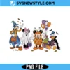 Retro Halloween Mickey PNG, Trick Or Treat Png, Digital Download 3 Retro Halloween Mickey PNG